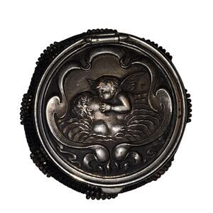 Vintage Antique Beaded Coin Purse